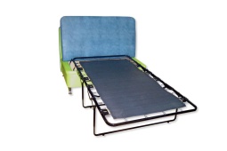 Раскладной диван на кухню Аната-1 с французской раскладушкой салатовый