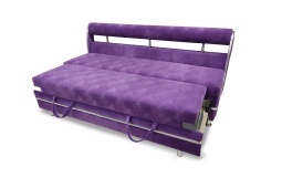 Диван на кухню со спальным местом Аната-2МД (с дельфином) фиолетовый