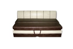 Диван на кухню со спальным местом Аната-8Д (с дельфином) без подлокотников коричневый