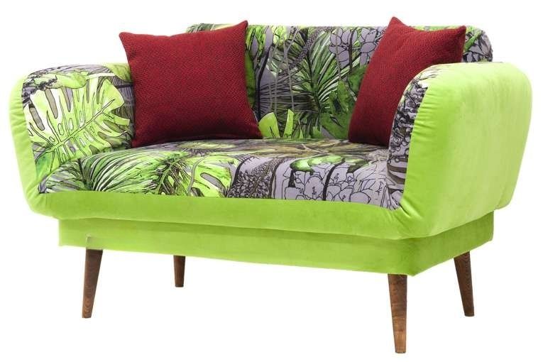 Диван на кухню со спальным местом Каприз ДК02 салатовый