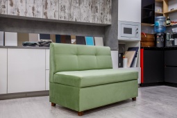 Диван на кухню со спальным местом Марвел с раскладушкой салатовый
