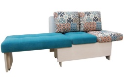 Диван на кухню со спальным местом прямой Феникс разноцветный