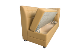 Диван на кухню со спальным местом с боковой спинкой Ульяна-80 бежевый