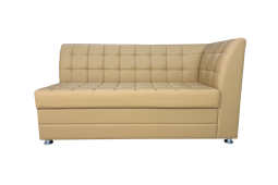 Диван на кухню со спальным местом с боковой спинкой Ульяна-80 бежевый