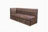 Диван на кухню со спальным местом с боковой спинкой Ульяна-80 коричневый фото 5 