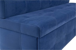 Раскладной диван на кухню со спальным местом Дублин 7к синий