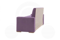 Раскладной диван на кухню со спальным местом Мадрид 7к сиреневый