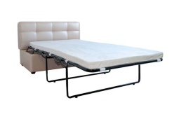 Раскладной диван на кухню прямой Палермо Софт с раскладушкой ДПСМТ08 белый