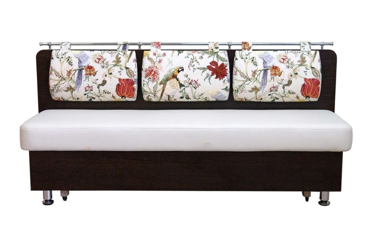 Раскладной диван на кухню со спальным местом Сюрприз двухцветный 