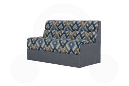 Раскладкой диван на кухню со спальным местом Тулон 7к без подлокотников разноцветный