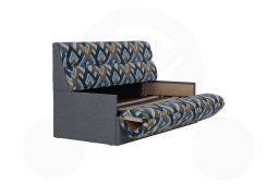 Раскладкой диван на кухню со спальным местом Тулон 7к без подлокотников разноцветный