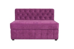 Раскладной диван на кухню прямой Честер ДЧСМТ02 фиолетовый