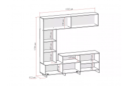 Гостиная Берген-02 ВТ