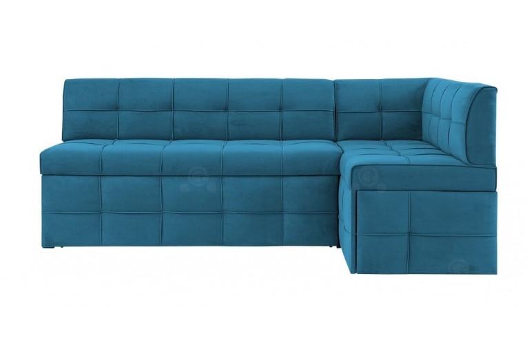 Кухонный угловой диван бирюзовый Атлас 7к