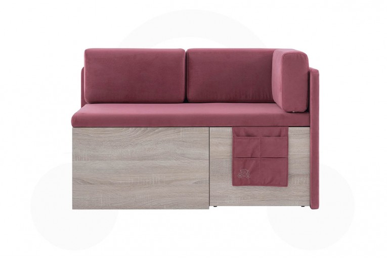 Кухонный диван Бартон с раскладным сиденьем 7к