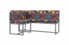 Кухонный угловой диван разноцветный Бонн 7к