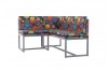 Кухонный угловой диван разноцветный Бонн 7к