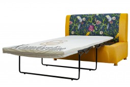 Диван на кухню со спальным местом Сенатор желтый