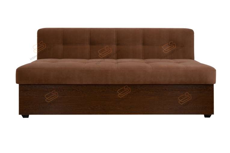 Прямой диван для кухни Палермо с ящиком ДПЛ06