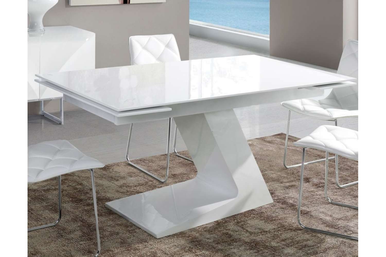 Матовые кухонные столы. Стол Dupen DT-21 белый. Обеденный стол Dupen (Дюпен) DT-01 белый. Стол Dupen DT-16 раскладной белый. Cтол DT-95.