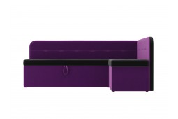 Кухонный угловой диван Форест правый угол фиолетовый