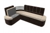 Кухонный диван Тефида бежево - коричневого цвета