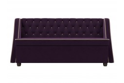 Кухонный прямой диван Лофт фиолетовый