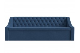 Кухонный прямой диван Мерлин синий