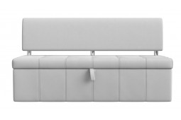 Кухонный прямой диван Стоун белый