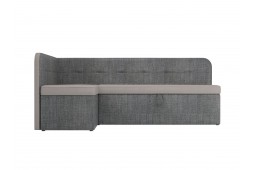 Кухонный угловой диван Форест левый угол серый