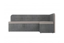 Кухонный угловой диван Форест правый угол серый
