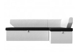 Кухонный угловой диван Омура правый угол белый