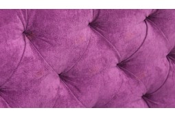 Прямой диван для кухни Честер ДЧСМТ02 фиолетовый