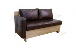 Диван для кухни Феникс со спальным местом ДФЕ03 коричневый