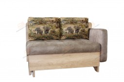 Диван для кухни Феникс со спальным местом ДФЕ27 серый