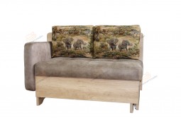 Диван для кухни Феникс со спальным местом ДФЕ27 серый