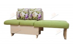 Кушетка для кухни Феникс со спальным местом ДФЕ29 салатовый