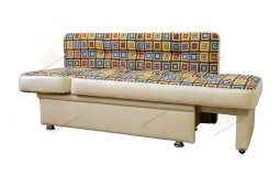 Диван для кухни Фокус со спальным местом ДФО33 бежевый