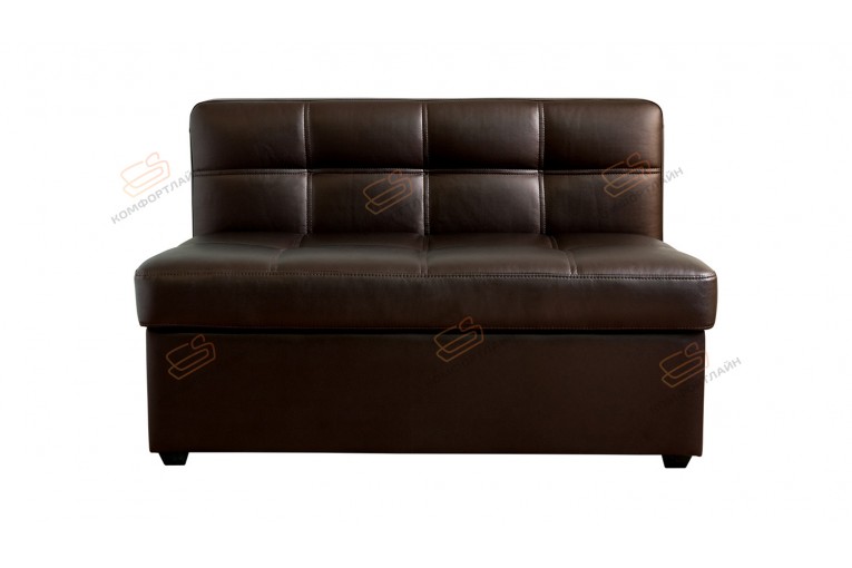 Прямой диван для кухни Палермо Софт с раскладушкой ДПСМТ10