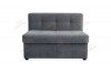 Прямой диван для кухни Палермо Софт с раскладушкой ДПСМТ14