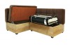 Угловой диван для кухни Палермо с раскладушкой ДПМТ09