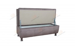 Прямой диван Сенатор ДСЕ15 коричневый