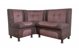 Угловой диван для кухни коричневый Сенатор ДСЕ13