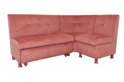 Угловой диван для кухни Сенатор ДСЕ19 красный