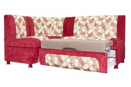 Угловой диван для кухни Сенатор ДСЕ26 красный