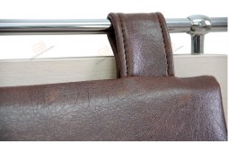 Прямой диван для кухни Сюрприз ДС33 с ящиком коричневый