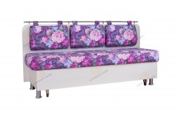 Прямой диван для кухни Сюрприз ДС41 фиолетовый