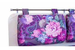 Прямой диван для кухни Сюрприз ДС41 фиолетовый