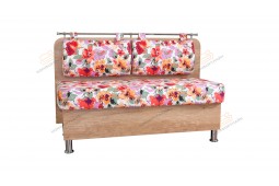 Прямой диван для кухни Сюрприз ДС42 с ящиком разноцветный