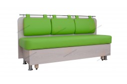 Прямой диван для кухни Сюрприз ДС53 зеленый